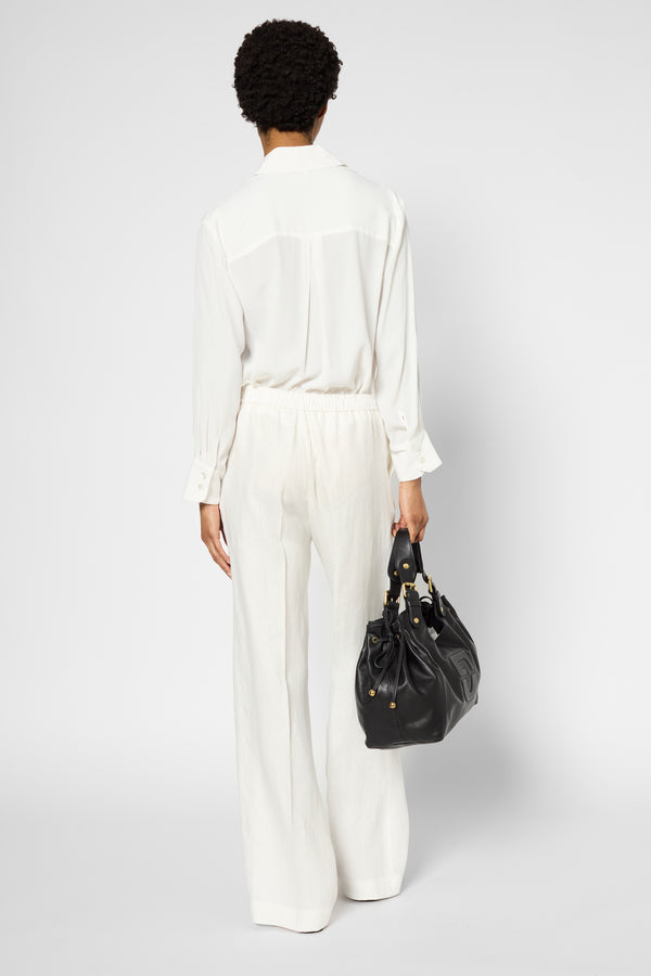 Gerard Darel Pantalon Large En Lin - LENE