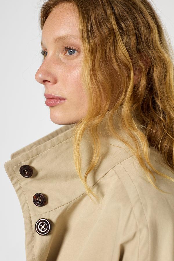 Gerard Darel Parka Courte à Col Montant - LORELLA