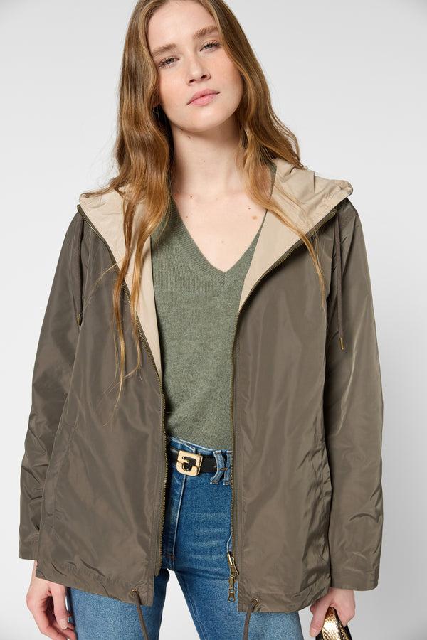 Gerard Darel Parka Courte Réversible - ZORA