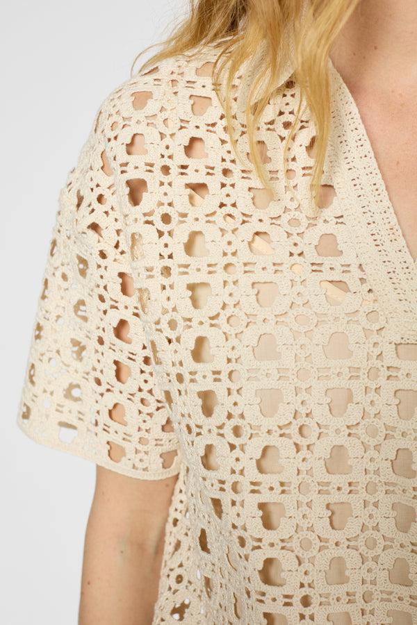 Gerard Darel Polo En Crochet à Monogramme - URSEL