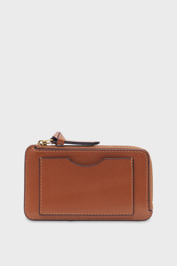 Gerard Darel Porte Carte En Cuir Lisse - CARDHOLDER
