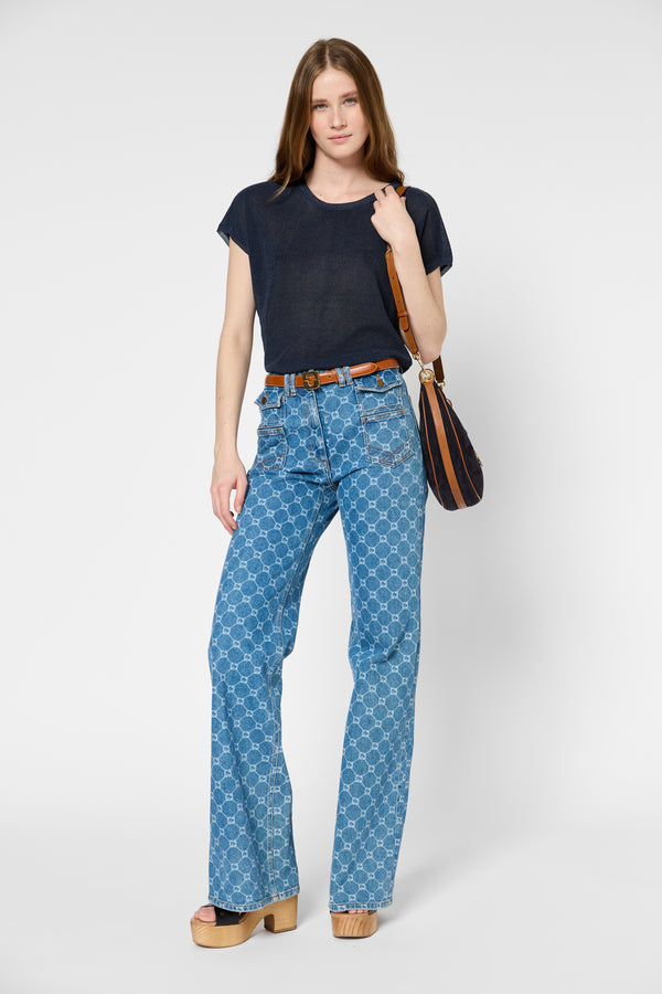 Gerard Darel Pull à Col Rond En Maille - JAMILA