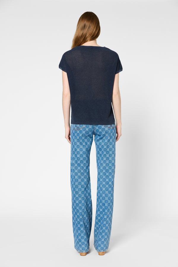 Gerard Darel Pull à Col Rond En Maille - JAMILA