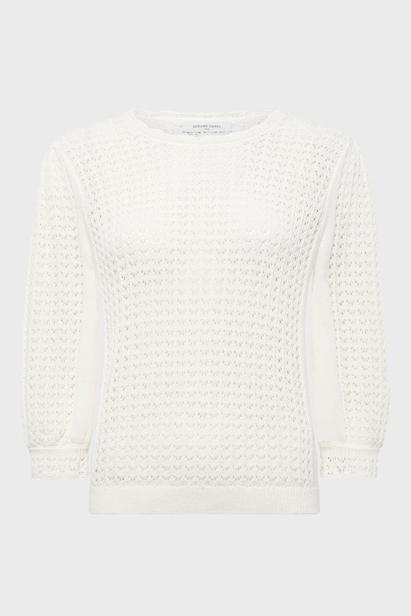 Gerard Darel Pull Ajouré En Coton - JILIAN