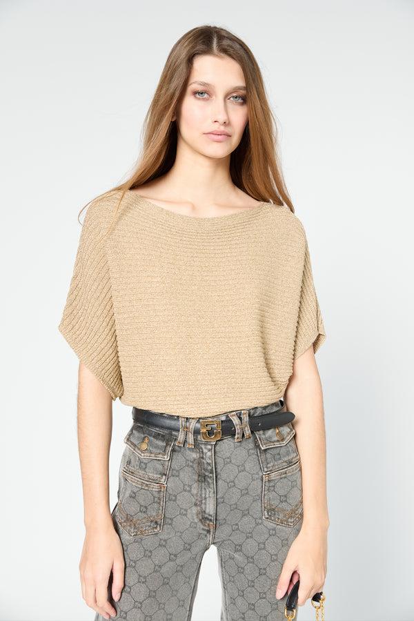 gerard darel Pull doré échancré - JENA