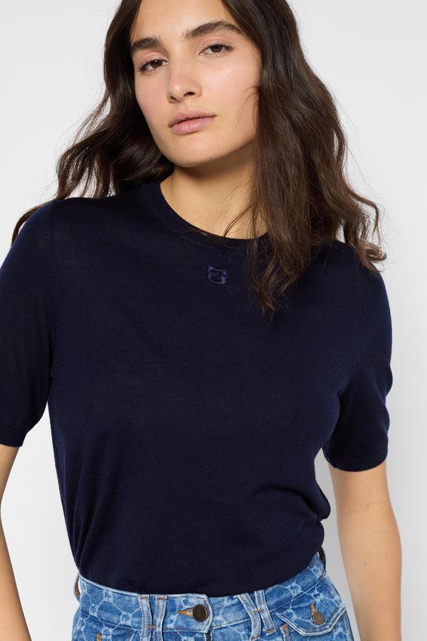 Gerard Darel Pull Manches Courtes En Laine - LYSEA