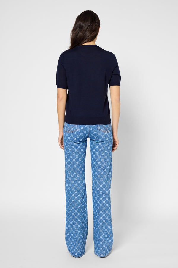 Gerard Darel Pull Manches Courtes En Laine - LYSEA