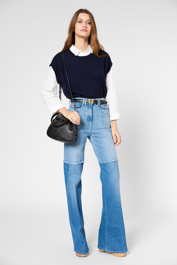 Gerard Darel Pull Sans Manche En Cachemire - JANINE