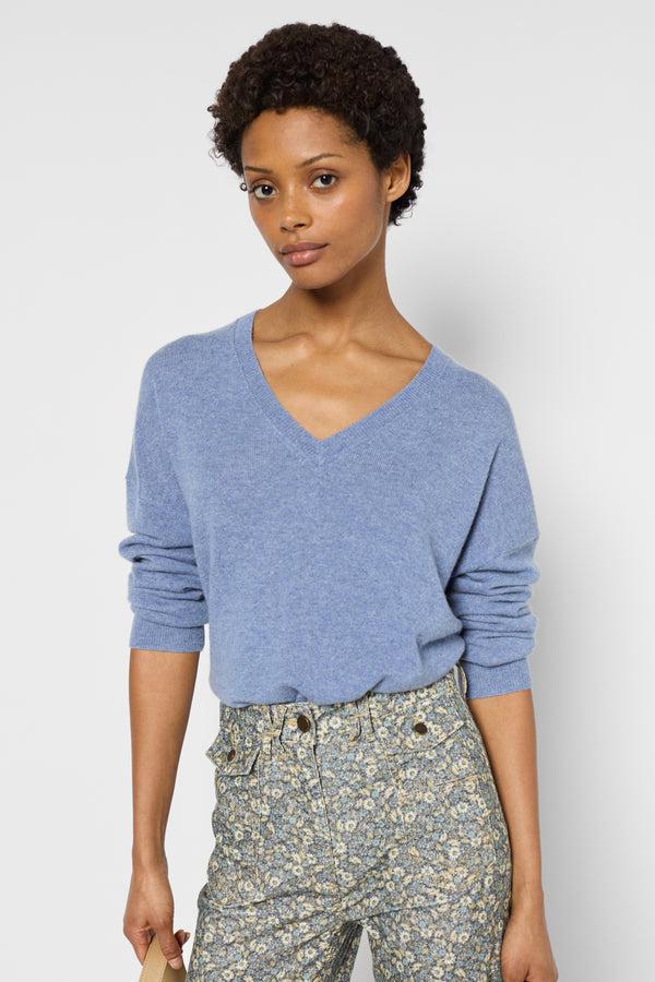 gerard darel Pull V en cachemire - JUDITH