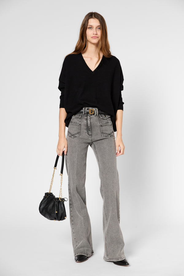 Gerard Darel Pull V Oversize En Cachemire - JUBILEE