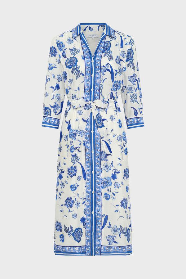 gerard darel Robe chemise longue imprimée - POLETTE