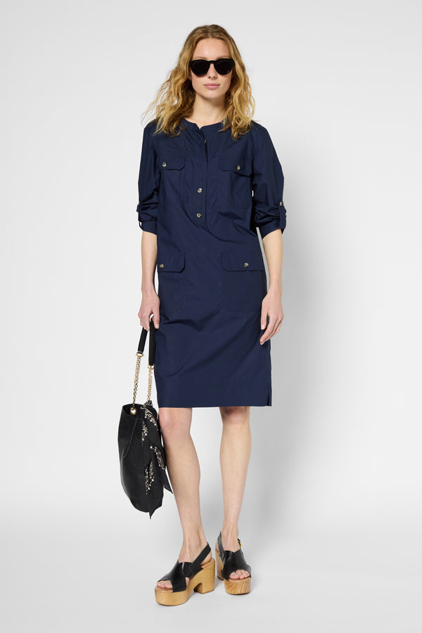 gerard darel Robe courte et droite en coton - PYRENE