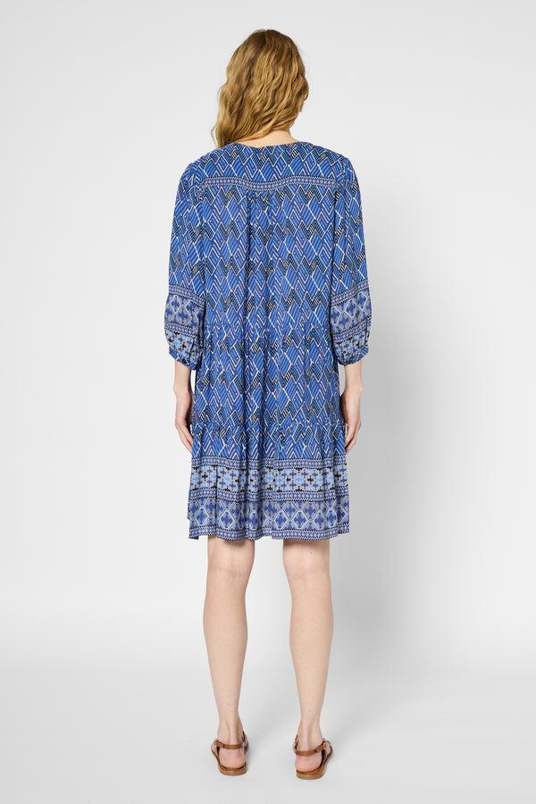 Gerard Darel Robe Droite Imprimé Ethnique - POMELINE