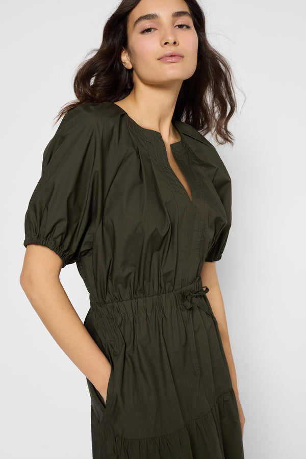 Gerard Darel Robe Longue En Coton Uni - PURITY