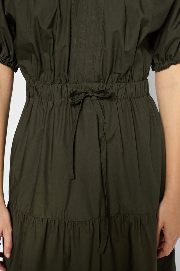 Gerard Darel Robe Longue En Coton Uni - PURITY