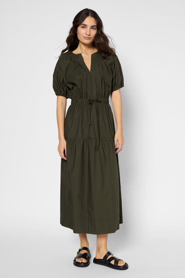 gerard darel Robe longue en coton uni - PURITY