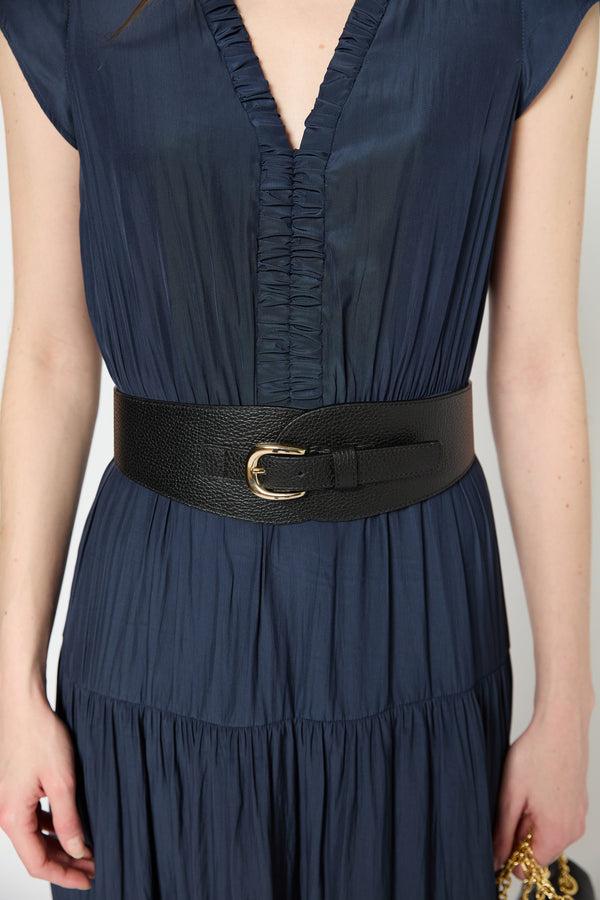 Gerard Darel Robe Longue Et Cintrée Satinée - PAIGE