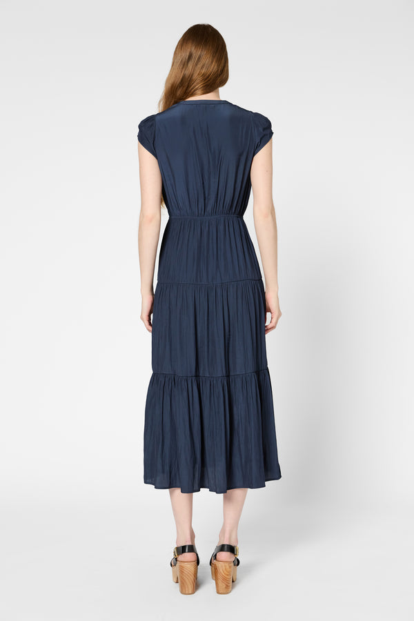 Gerard Darel Robe Longue Et Cintrée Satinée - PAIGE
