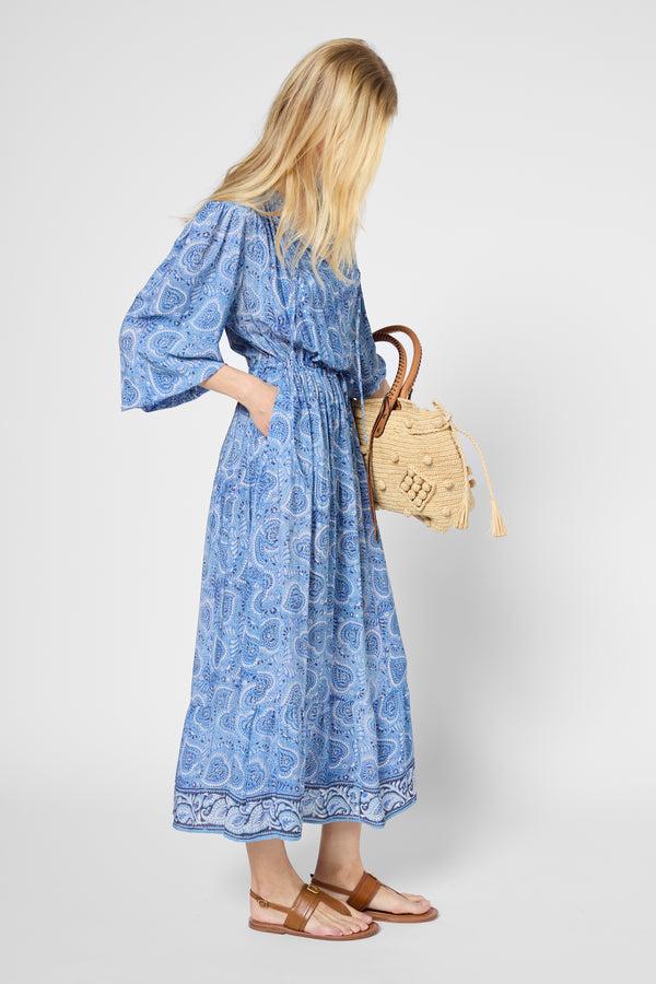 Gerard Darel Robe Longue Imprimé Cachemire - PIANA