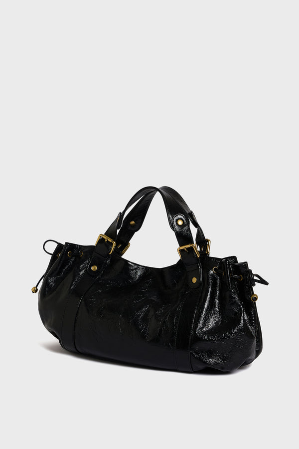 Gerard Darel Sac à Main En Cuir Effet Froissé - 24H