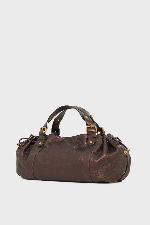 Gerard Darel Sac à Main En Cuir Métallique - 24H