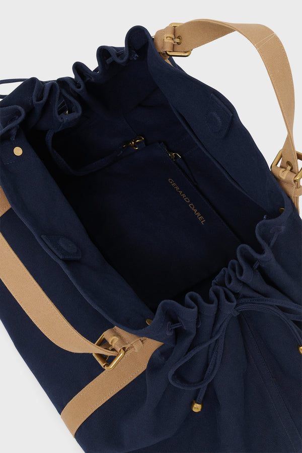 Gerard Darel Sac De Voyage En Toile - 72 H