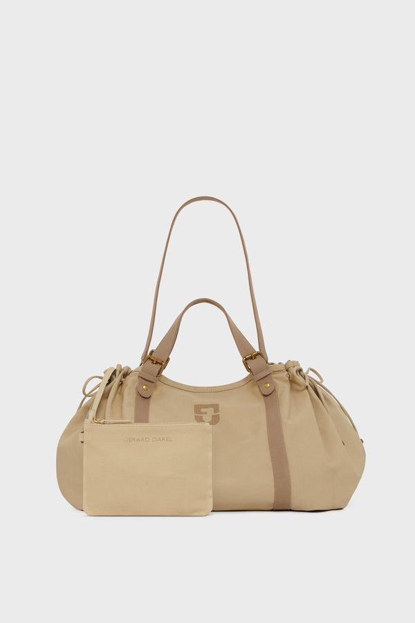 Gerard Darel Sac De Voyage En Toile - 72 H