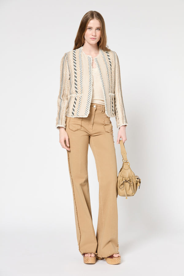 Gerard Darel Sac Hobo En Cuir Avec Poches - LE EMA