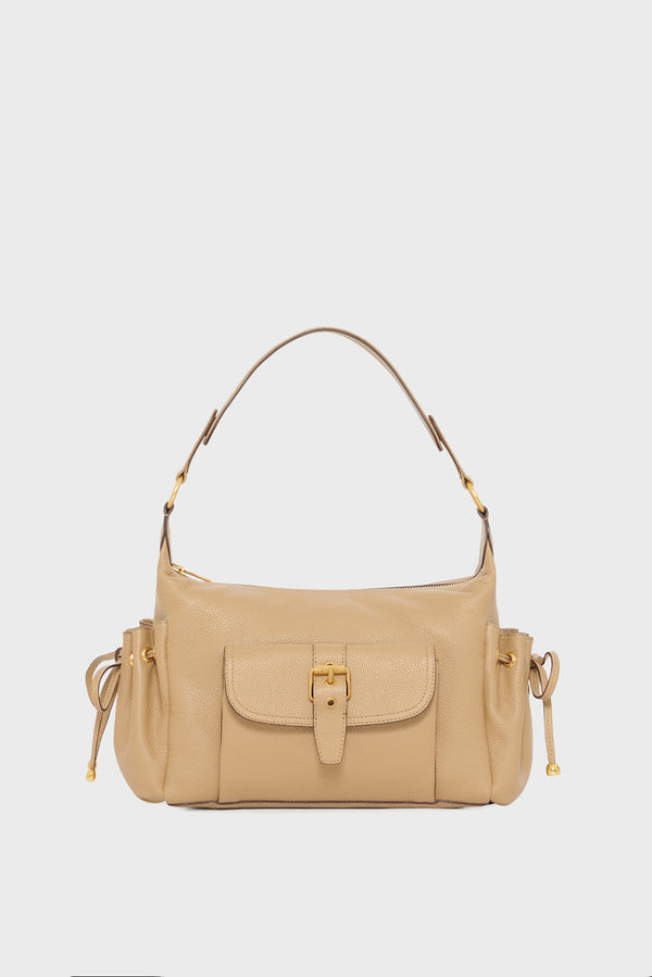 gerard darel Sac hobo en cuir avec poches - LE EMA