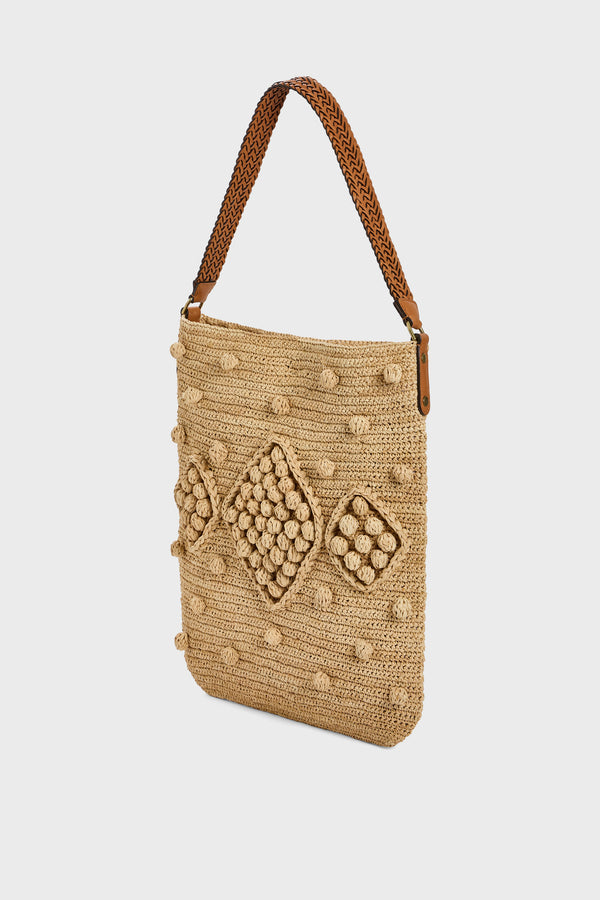 Gerard Darel Sac Hobo En Raphia - JOSIE