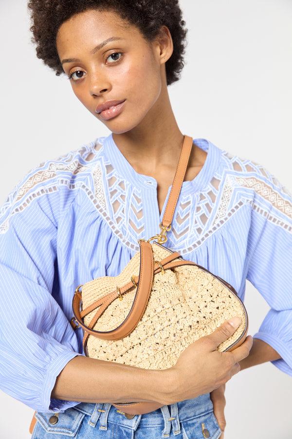 Gerard Darel Sac Seau En Raphia - LE MINI ROMY