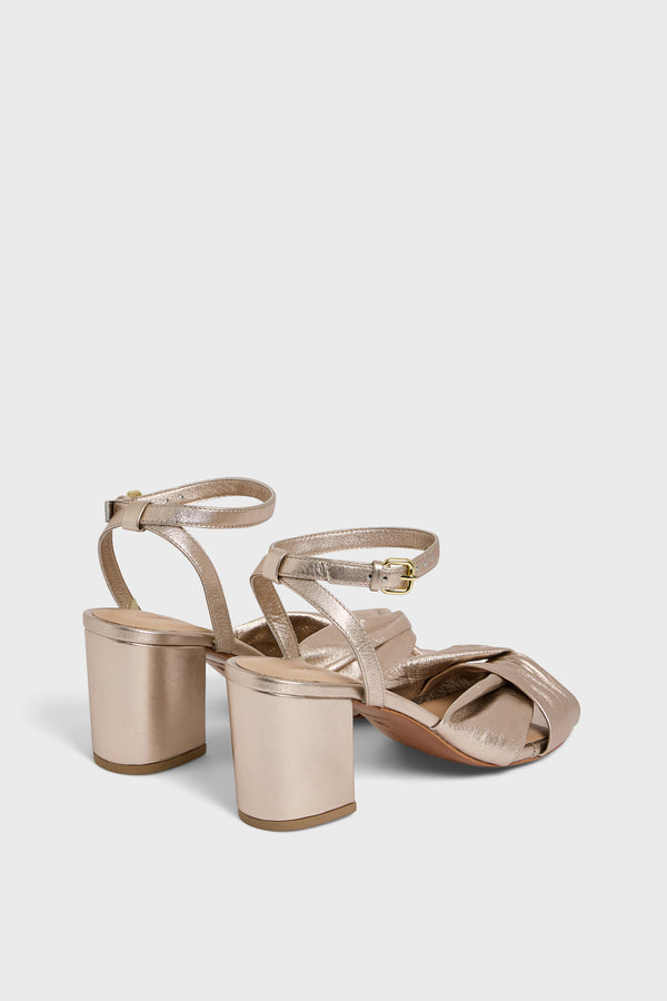 Gerard Darel Sandales Dorées à Talons - BETH