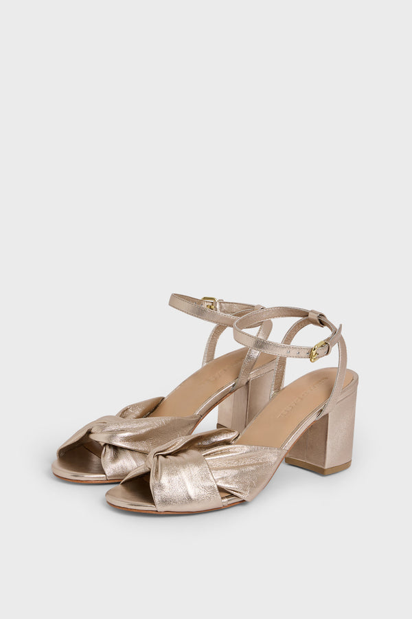Gerard Darel Sandales Dorées à Talons - BETH