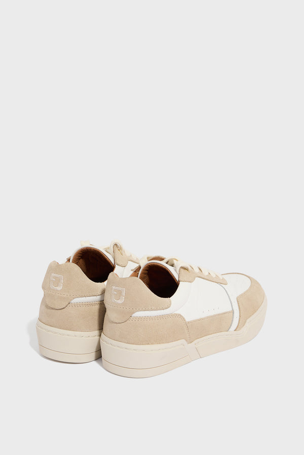 Gerard Darel Sneakers En Cuir Et Cuir Velours - NINA
