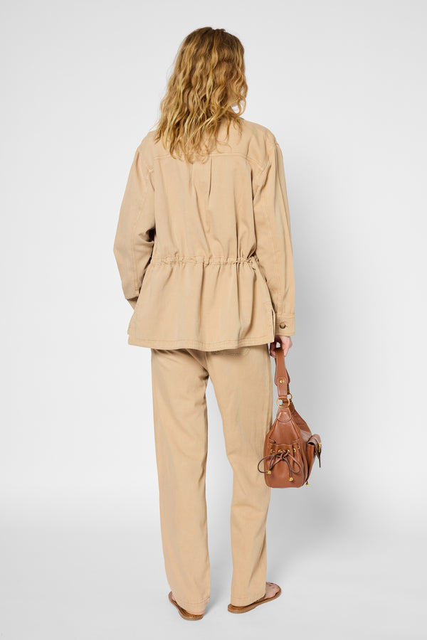 Gerard Darel Surchemise En Coton Et Lin - ROMELDA