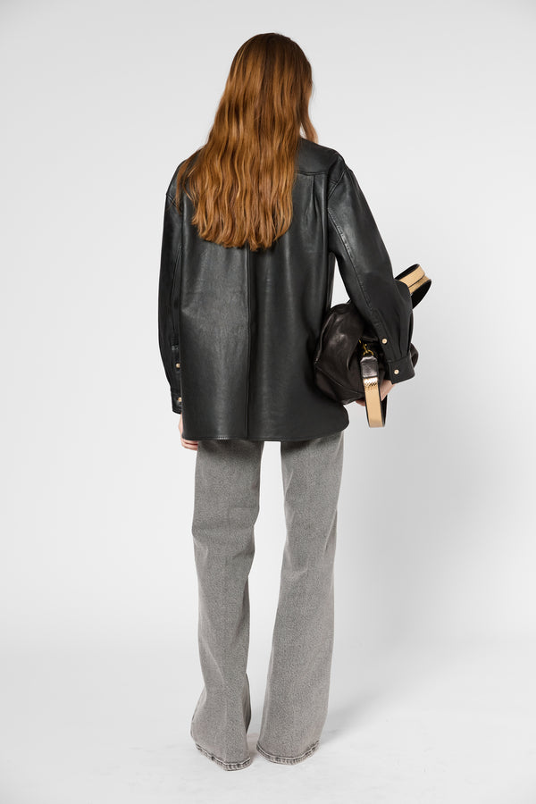 Gerard Darel Surchemise En Cuir - RAJA