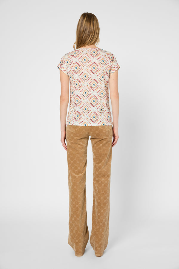 Gerard Darel T-shirt à Col Rond Imprimé - GIOVANNA