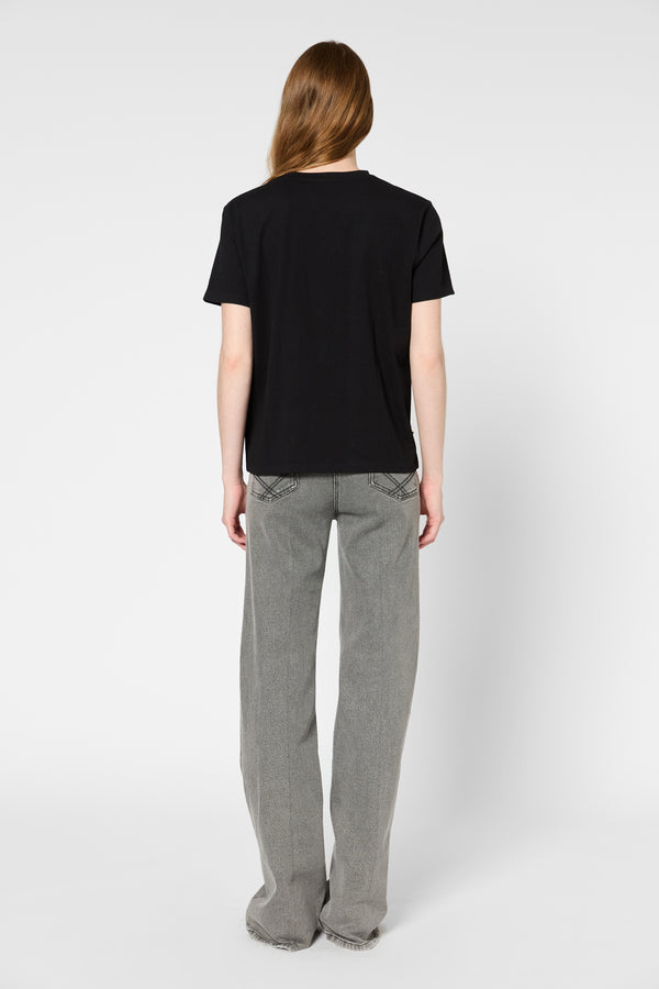 Gerard Darel T-shirt à Perles En Coton - GRACIA