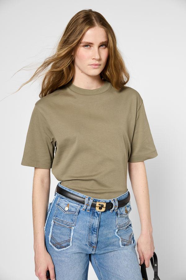 gerard darel T-shirt ample en coton épais - GALINA