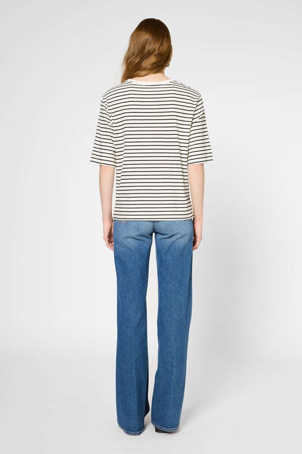 Gerard Darel T-shirt Ample Rayé En Coton - GHISLAINE