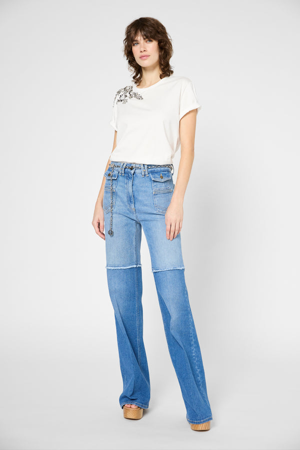 Gerard Darel T-shirt Bijou En Coton - GWENN
