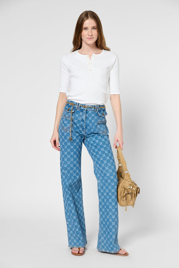 Gerard Darel T-shirt En Coton à Boutons