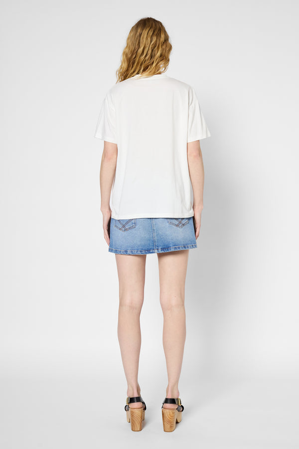 Gerard Darel T-shirt En Coton à Broderies - GLINDA