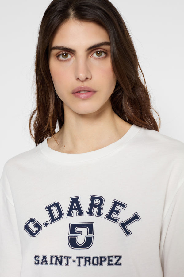 Gerard Darel T-shirt En Coton à Inscription - GALA