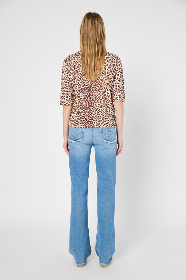 Gerard Darel T-shirt Imprimé Léopard - GRACE