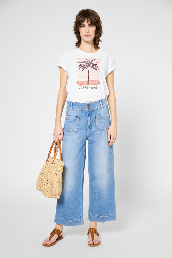 Gerard Darel T-shirt Palmier - GWENAELLE