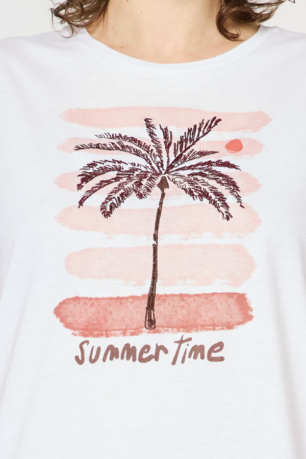 Gerard Darel T-shirt Palmier - GWENAELLE