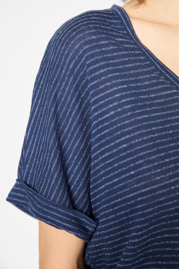 Gerard Darel T-shirt V à Rayures - GLADYS