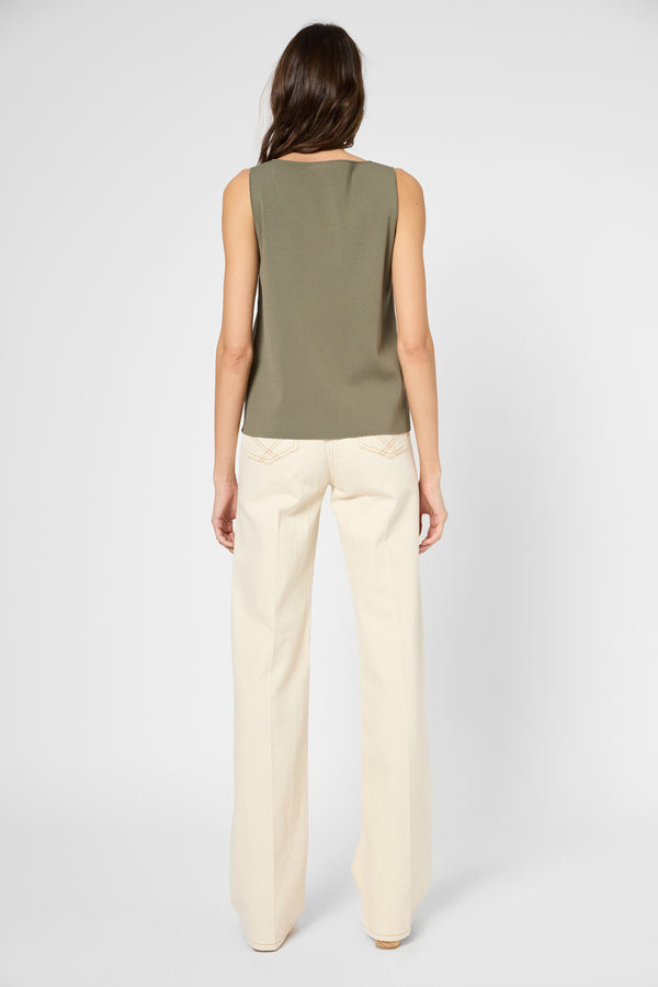 Gerard Darel Top En Microfibre - JYOTI