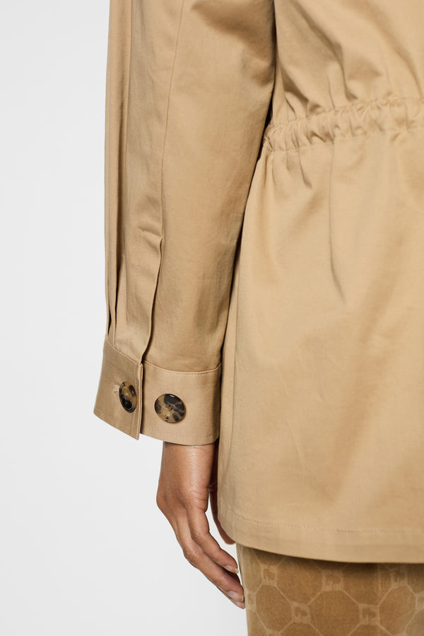 Gerard Darel Trench à Col En Velours - ZOELIE